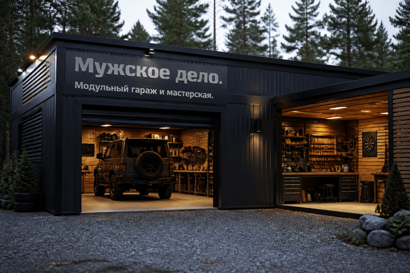 Мужское дело. Гараж и мастерская
